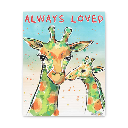 ALWAYS LOVED - INSPIRATIONAL WALL ART