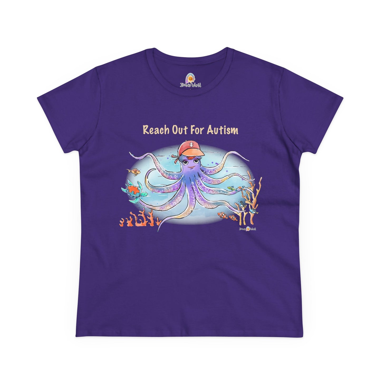 REACH OUT FOR AUTISM - WOMEN'S SHIRT