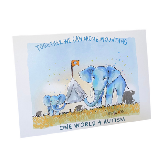 Together We Can Move Mountains - Greeting Card