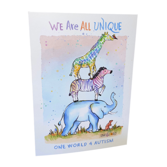 We Are All Unique - Greeting Card