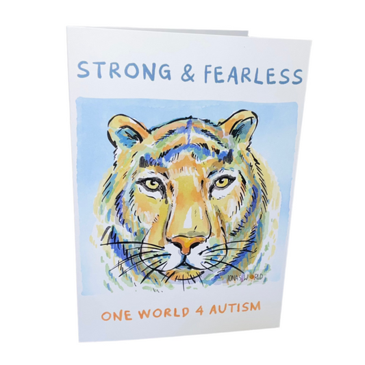 Strong & Fearless - Greeting Card